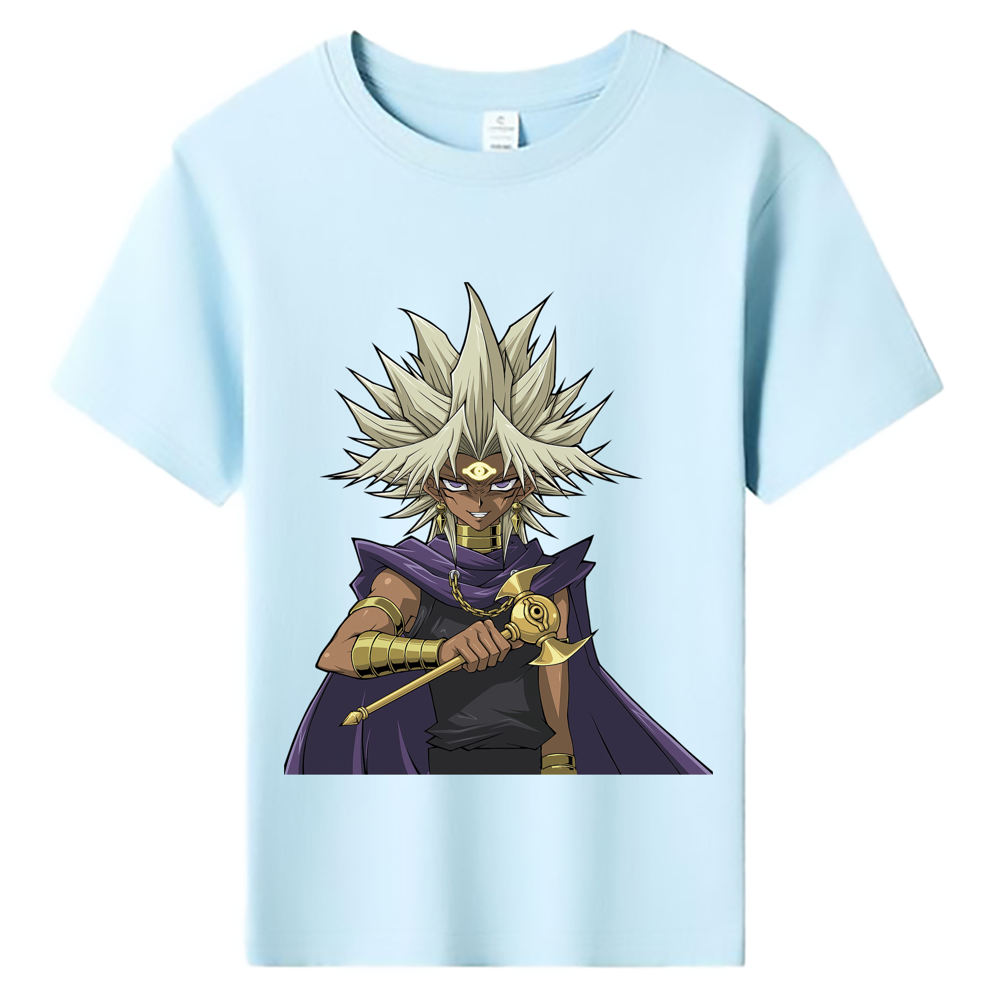 （画像用） 遊☆戯☆王 Yu-Gi-Oh! 綿100％キッズTシャツ（フロントプリント）